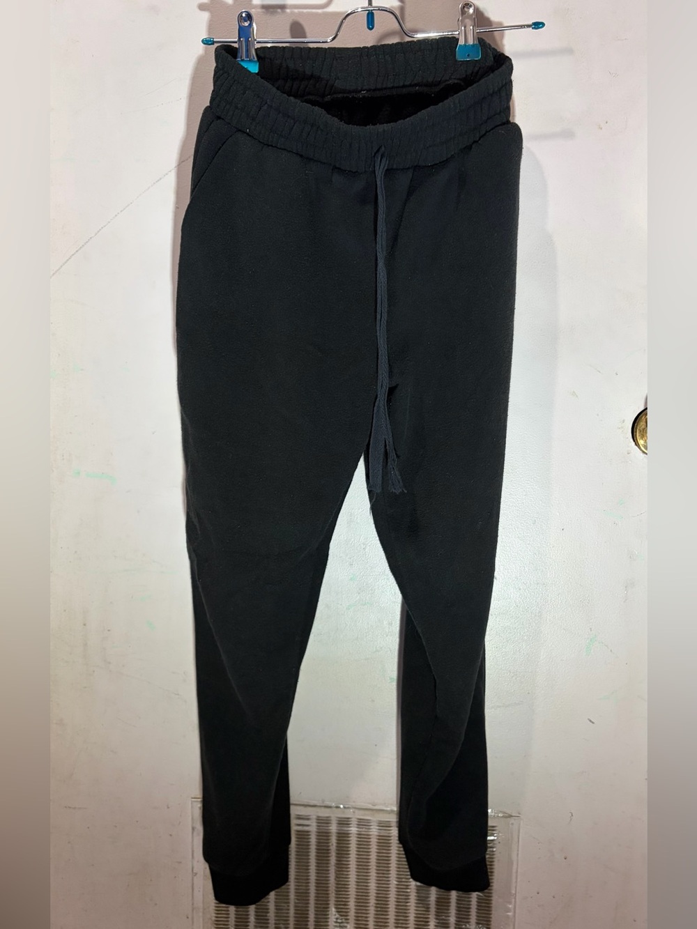 Women's Black Drawstring Jogger Sweatpants